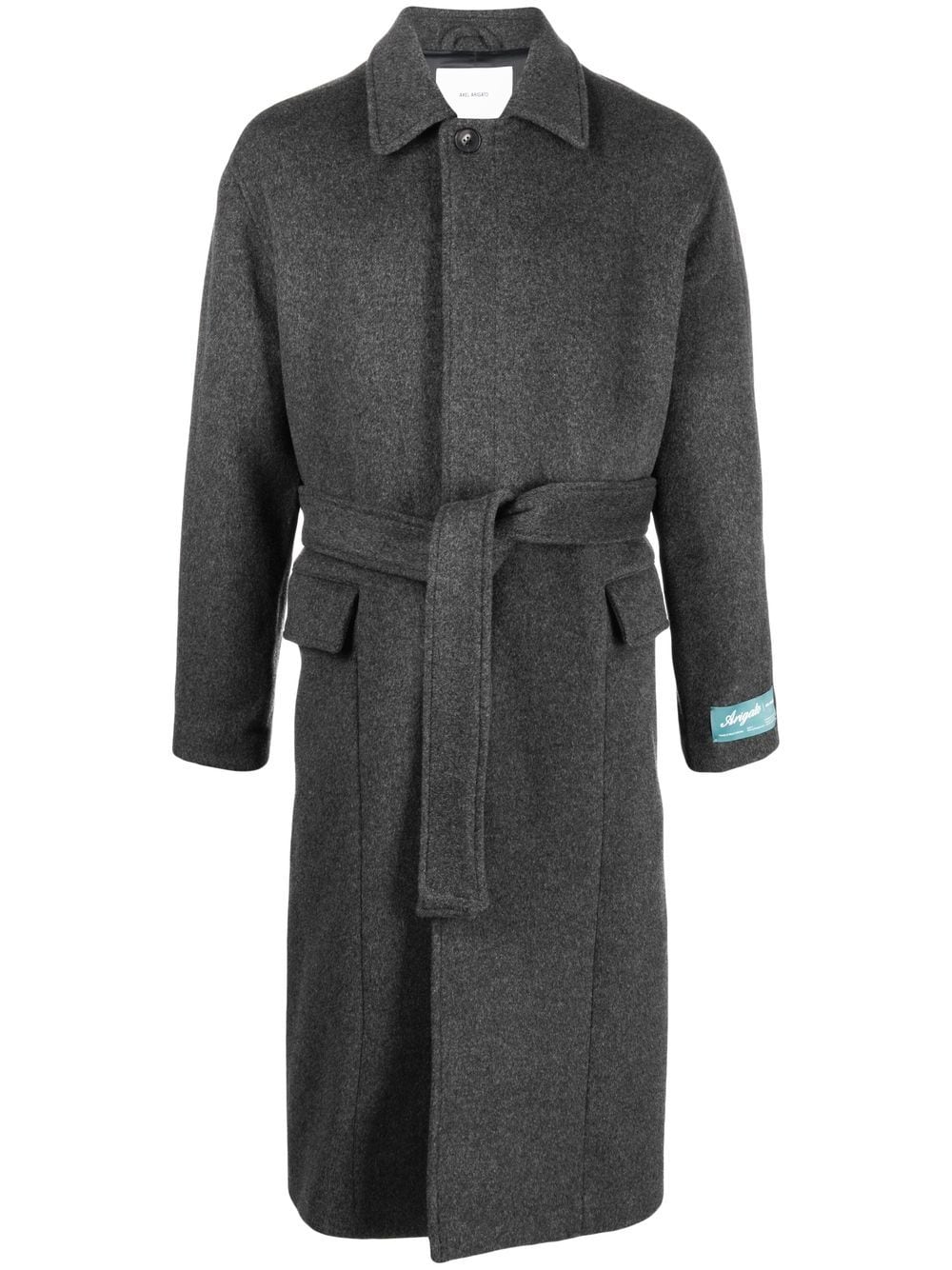 long coat with gray belt Giuuno