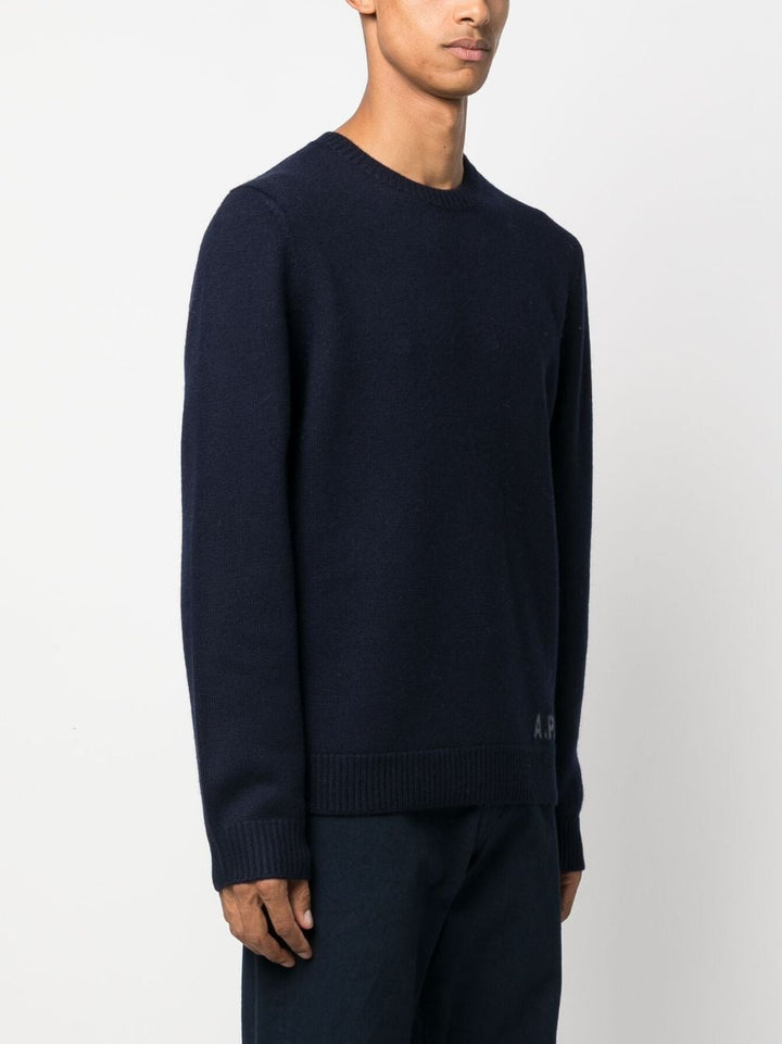 A.P.C. WVBAZH23059NAVY/CAMEL