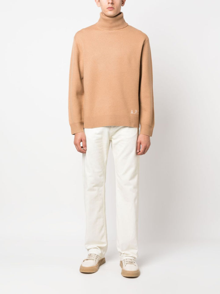 A.P.C. WVBAZM23248CAMEL/ECRU