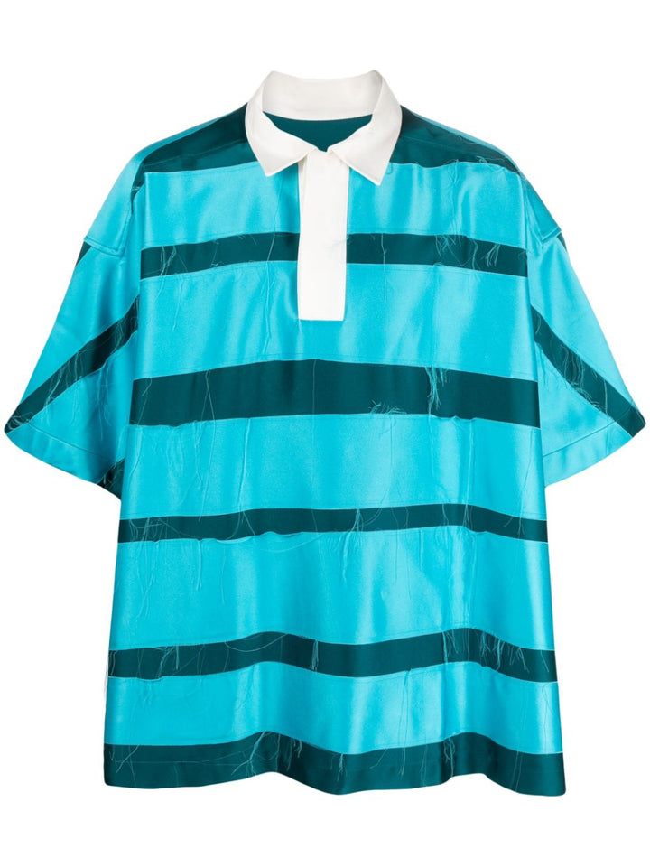 striped polo