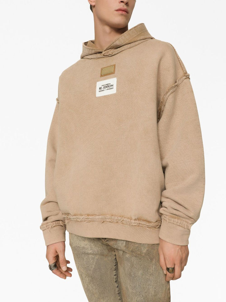 sand sweatshirt with hood