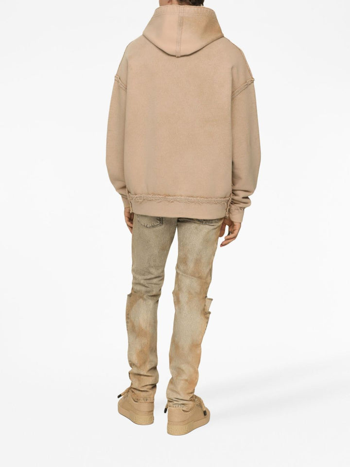 sand sweatshirt with hood