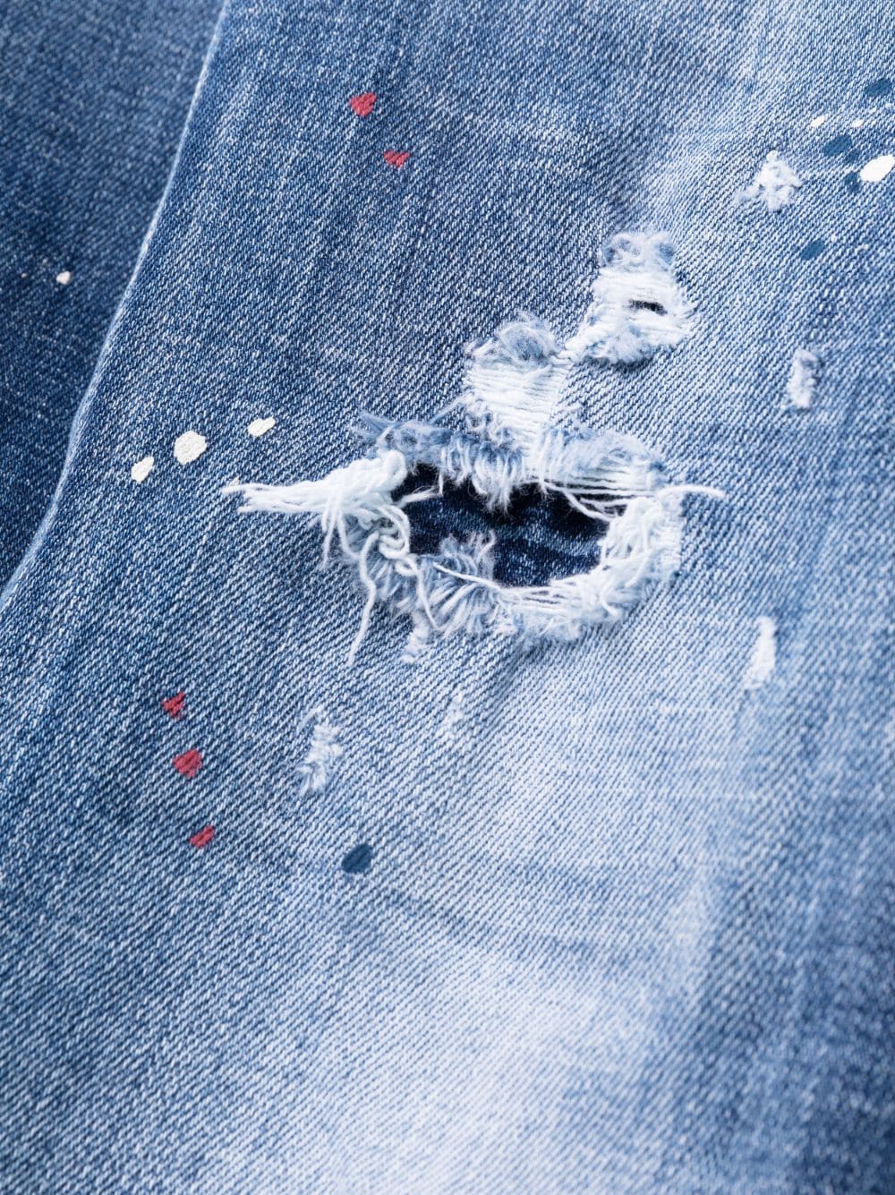 patent leather effect skater jeans – Giuuno