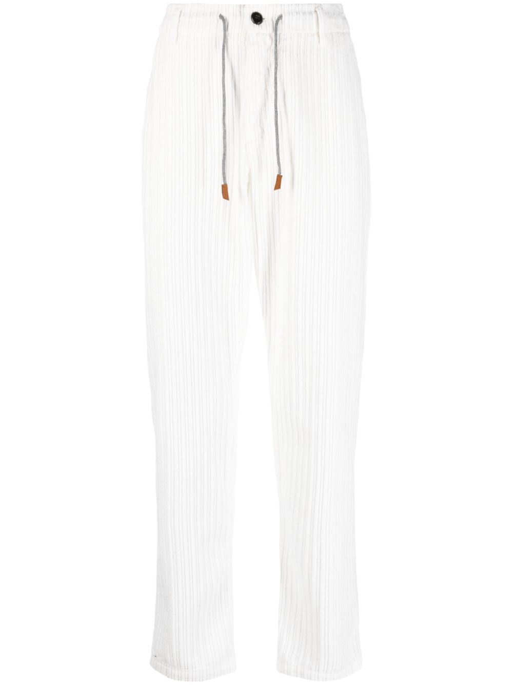 white jogger trousers