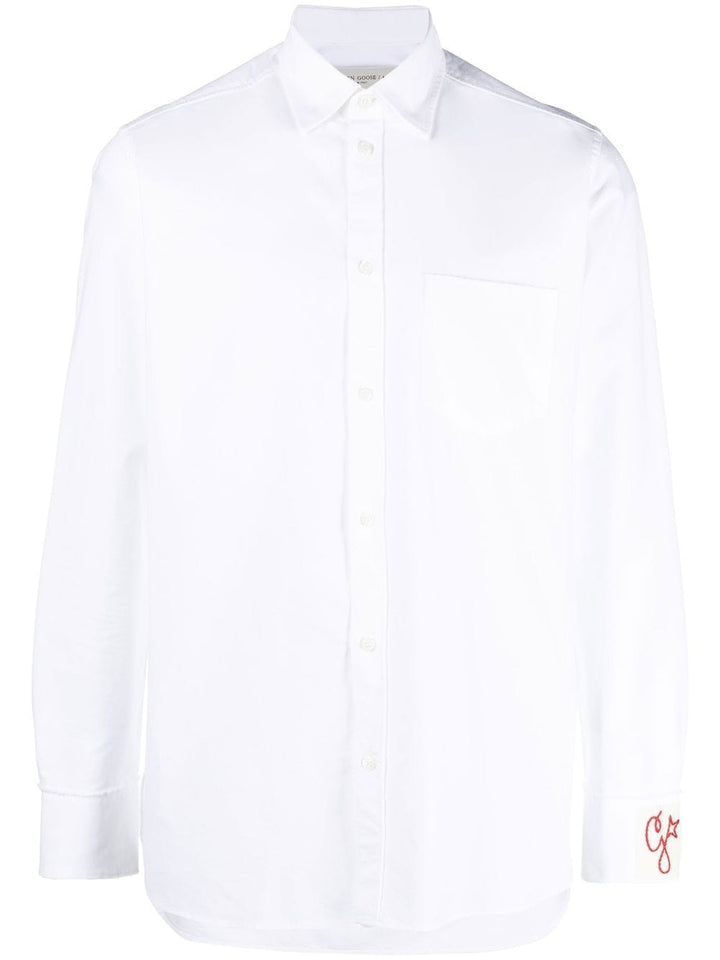 camicia bianca manica lunga