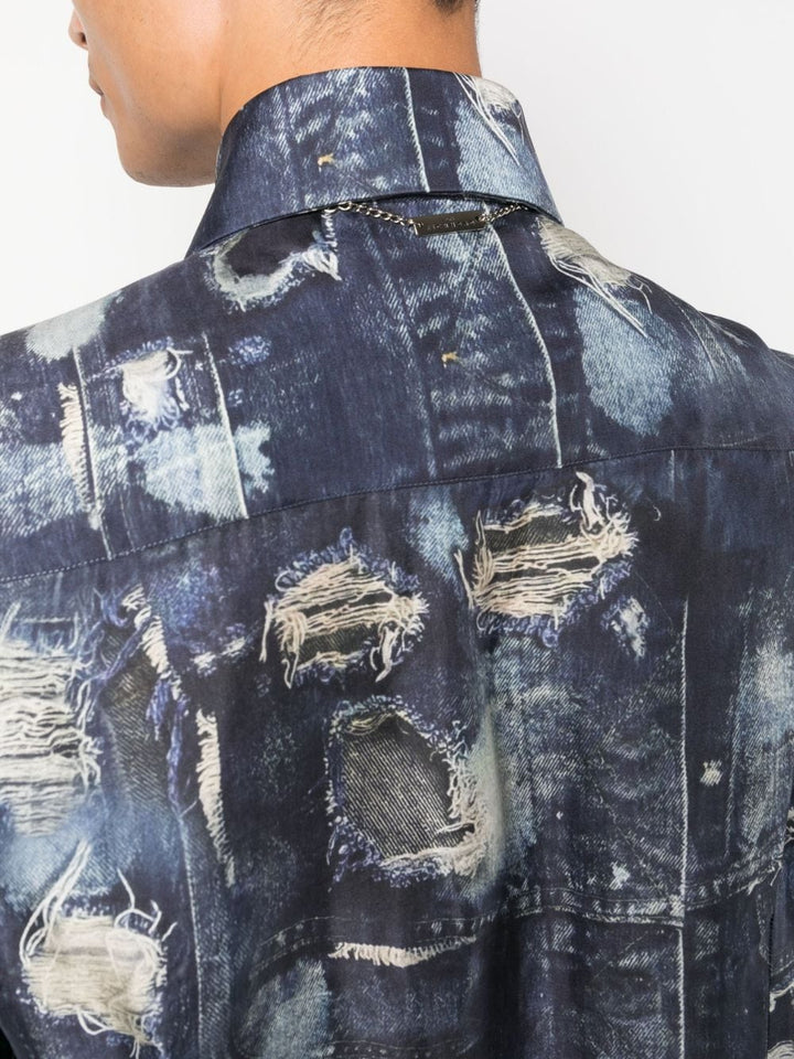 vintage denim shirt