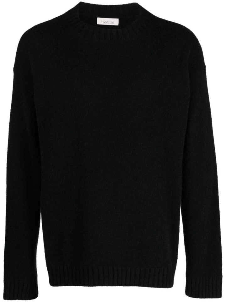 maglione girocollo nero