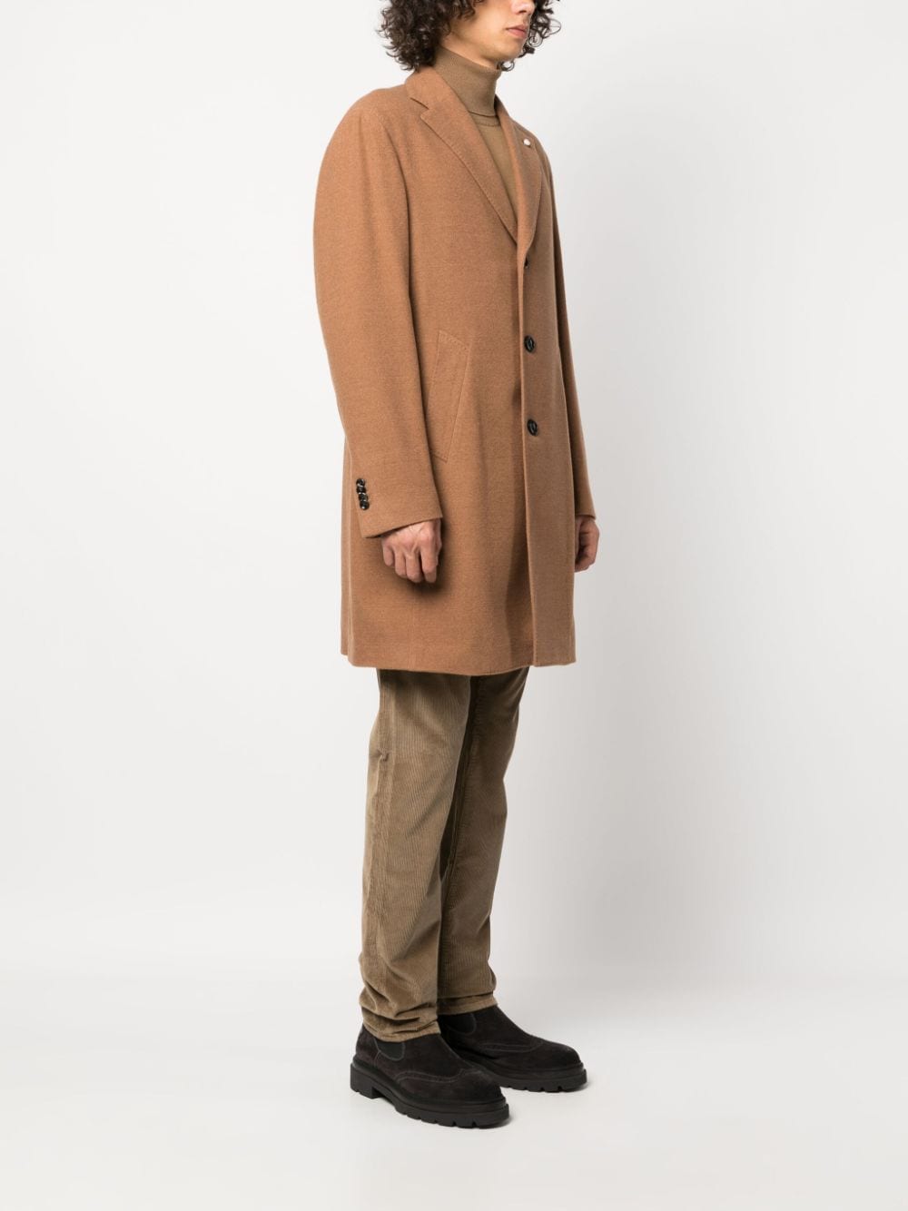 brown coat