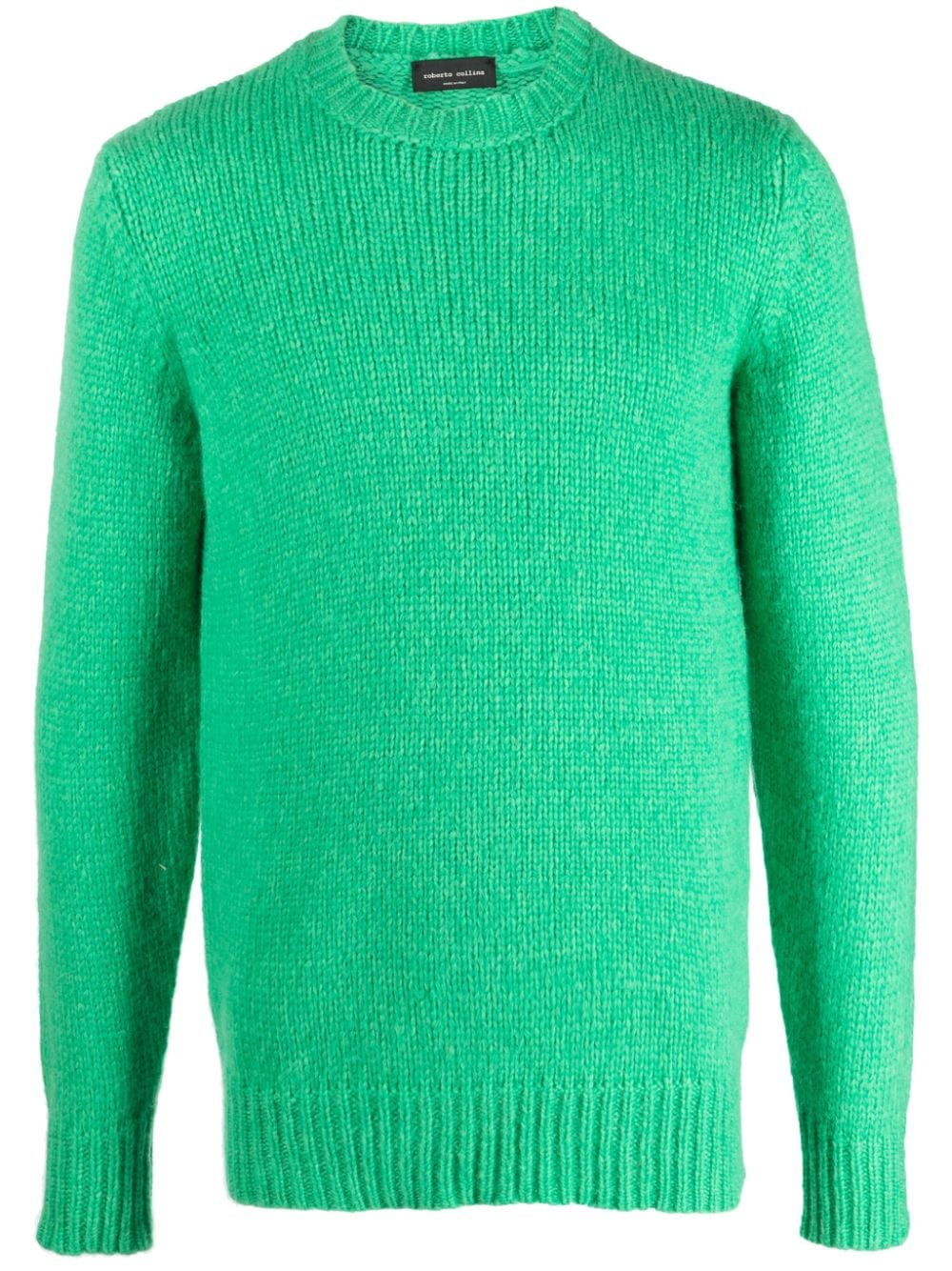 girocollo verde smeraldo in alpaca