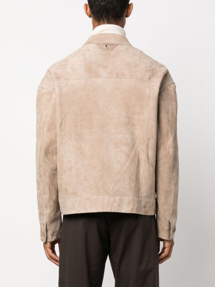 sand suede jacket