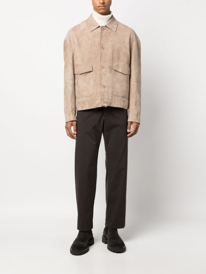 sand suede jacket