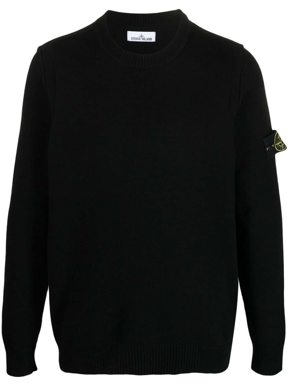 black Compass logo crew neck