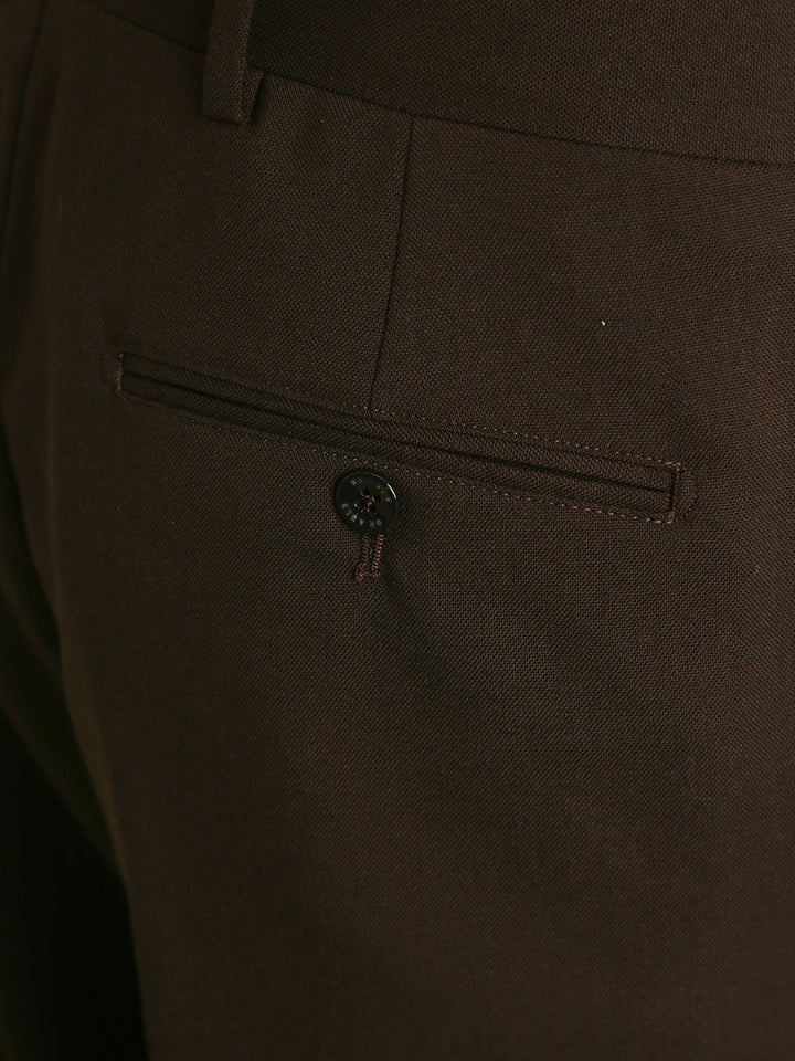 dark brown sandy trousers