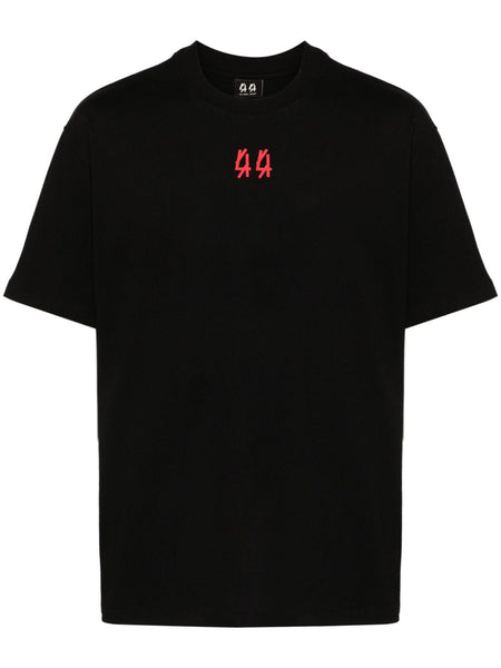 Black t-shirt with red logo – Giuuno
