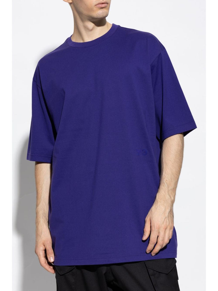 T-shirt purple boxy