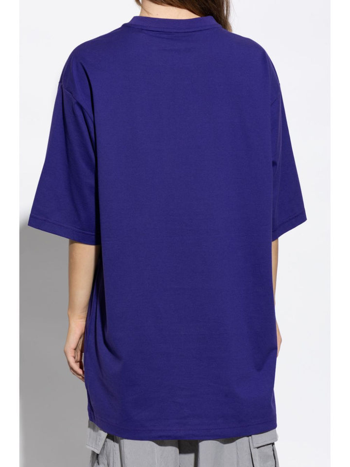 T-shirt purple boxy