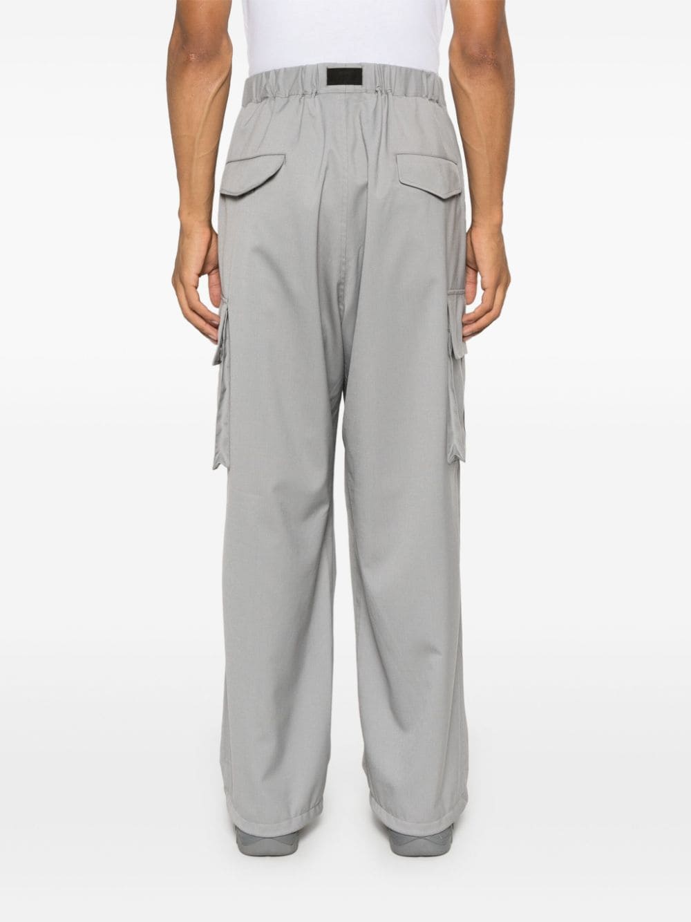 Pantalone cargo grigio