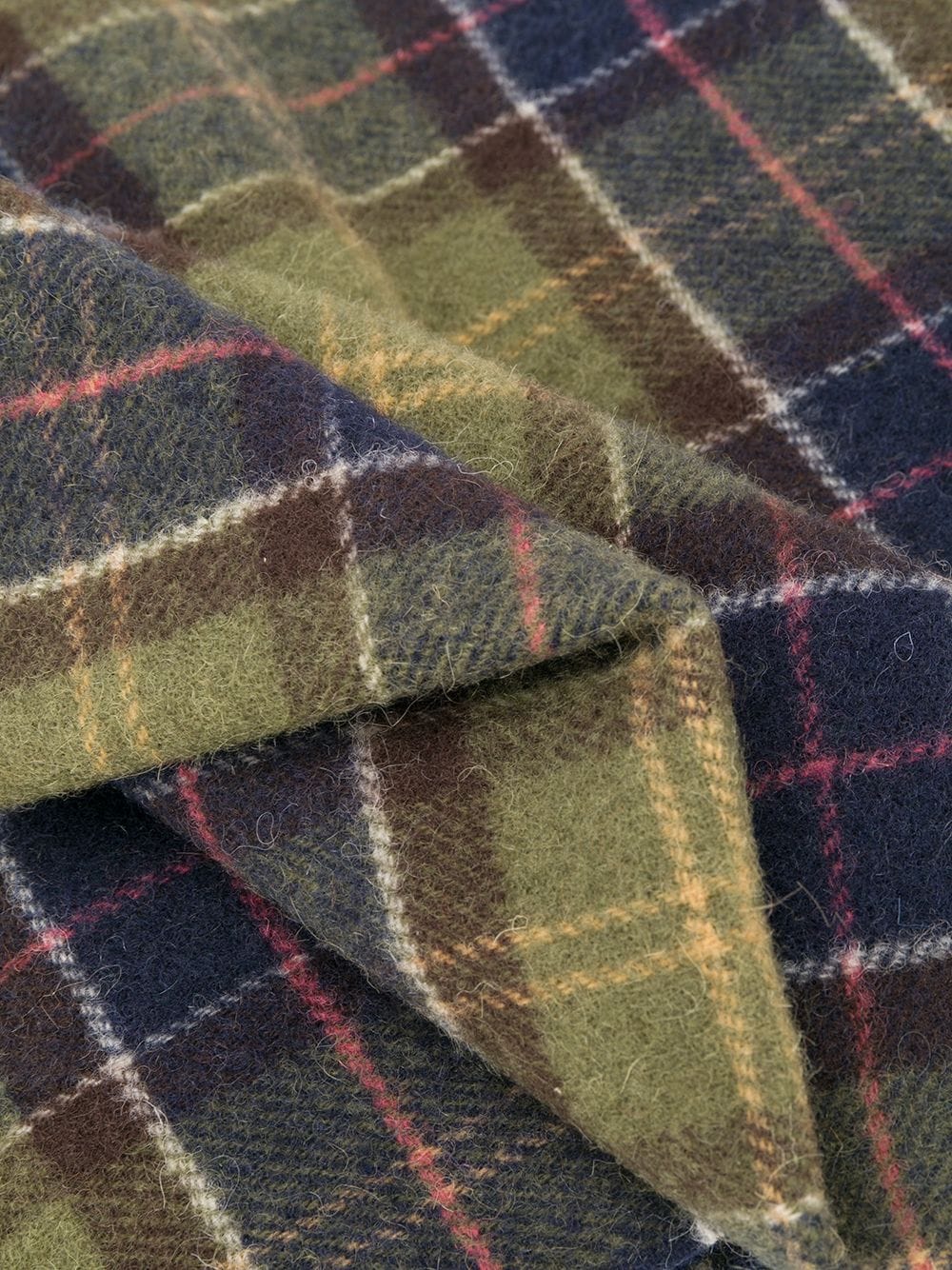 Sciarpa tartan verde