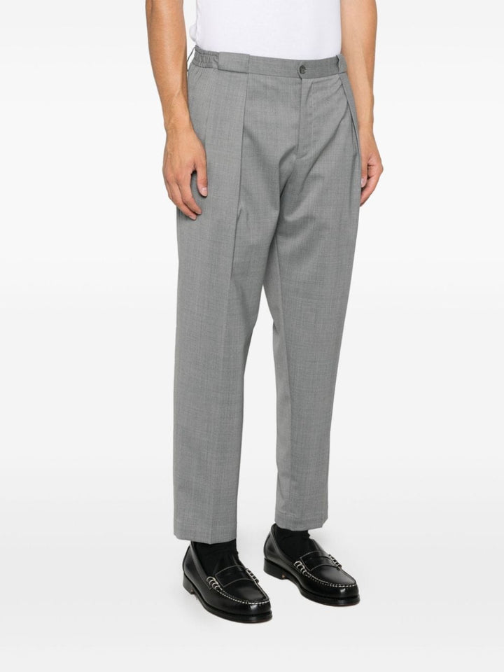 Pantalone Portobello crop grigio