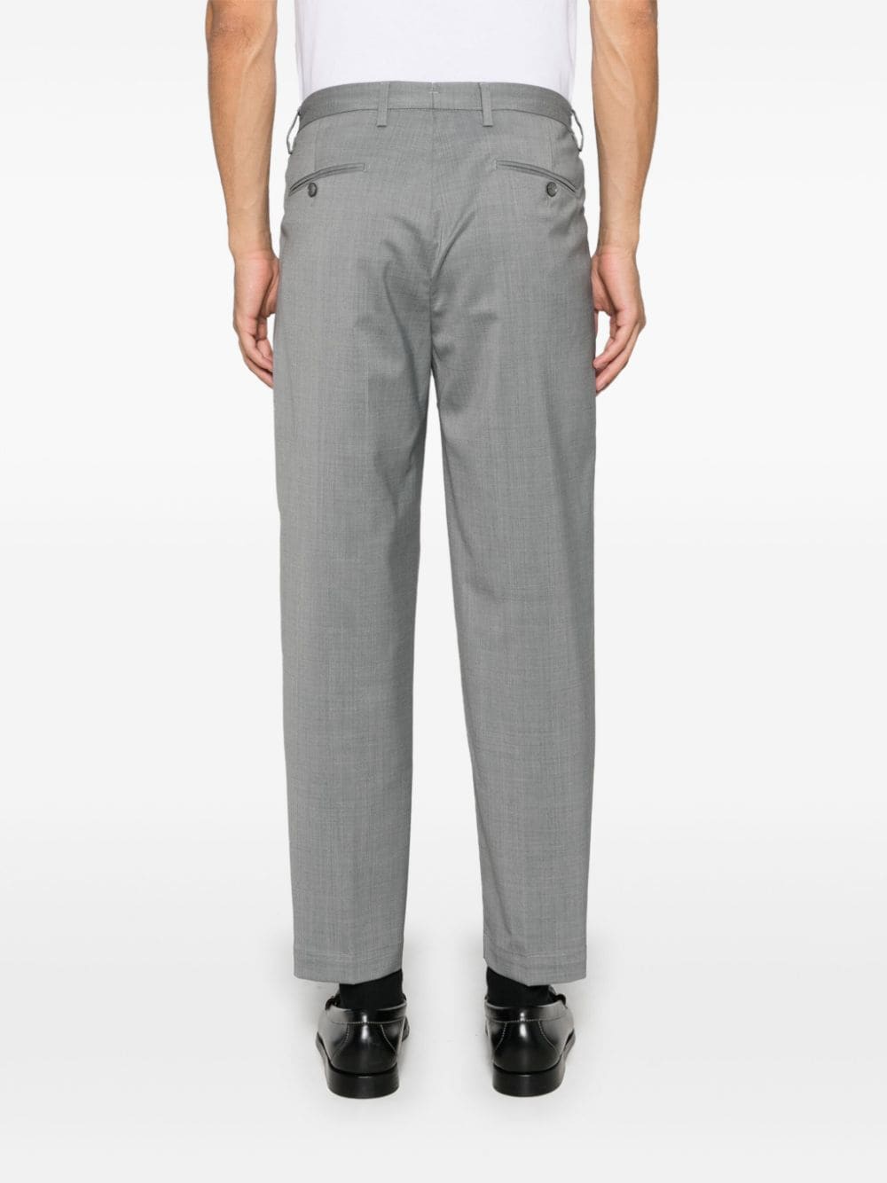 Pantalone Portobello crop grigio