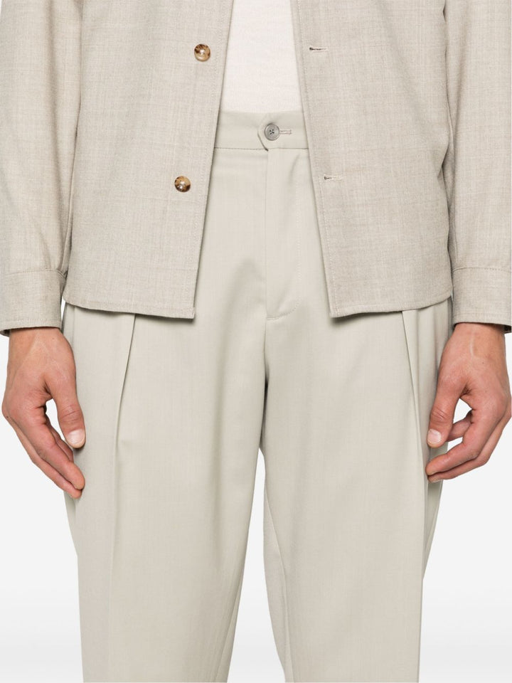 Pantalone Portobello crop beige