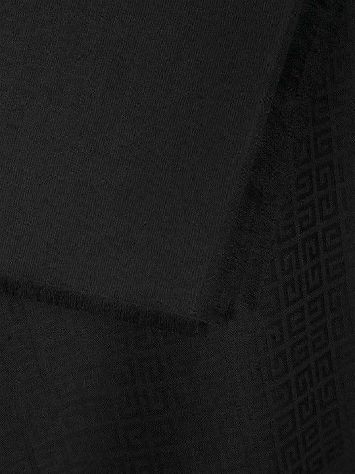 Sciarpa 4G jacquard nera