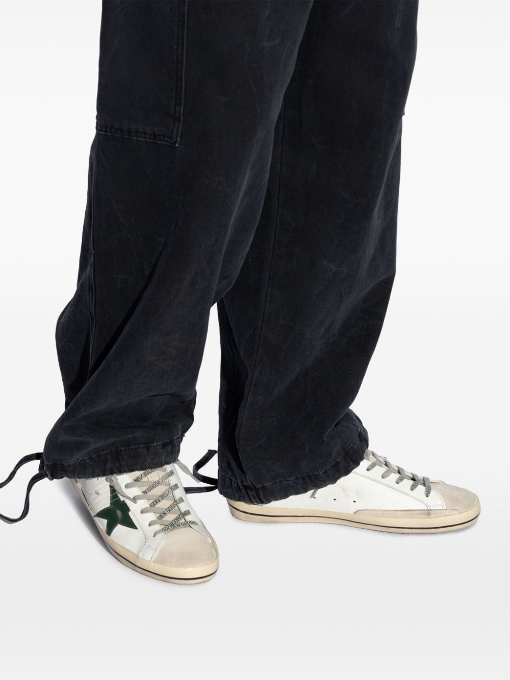 Sneaker Superstar con applicazione laterale e logo sul talloncino