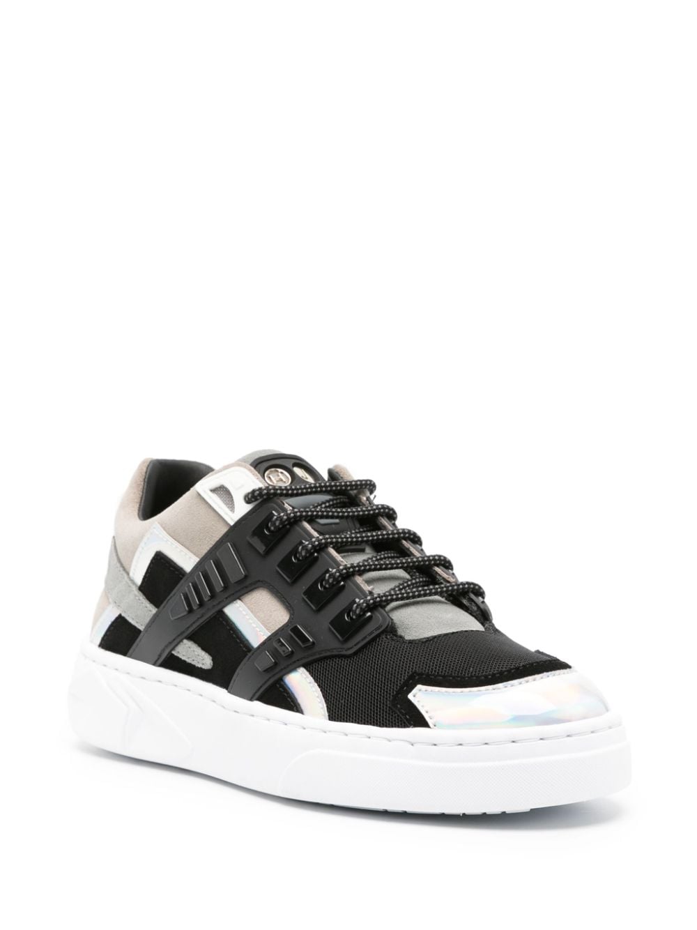 Sneaker minisilverstone grigia e nera