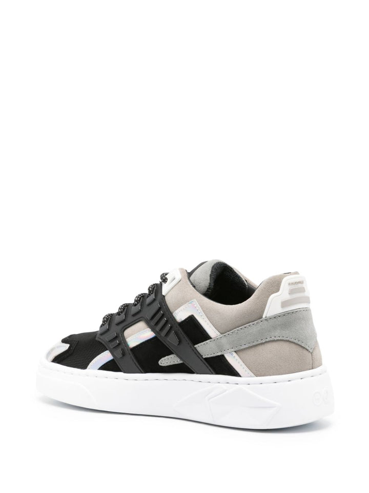 Sneaker minisilverstone grigia e nera