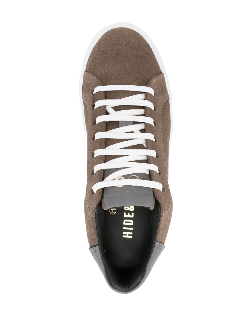 Sneakers Essence camoscio beige