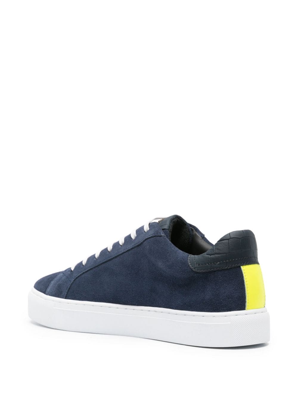 Sneaker Essence camoscio blu