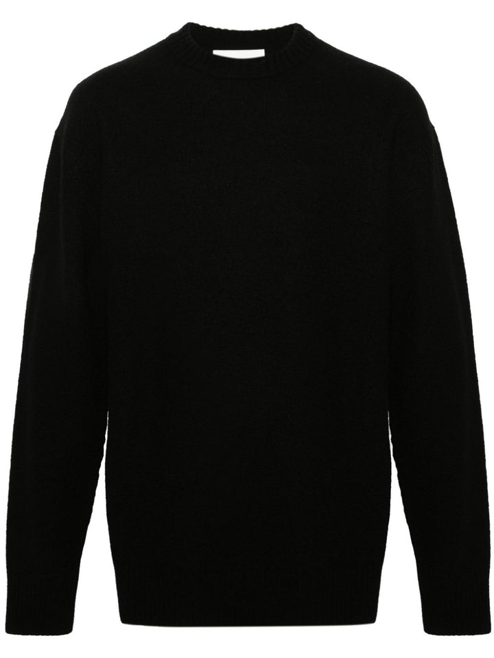 Maglione girocollo nero