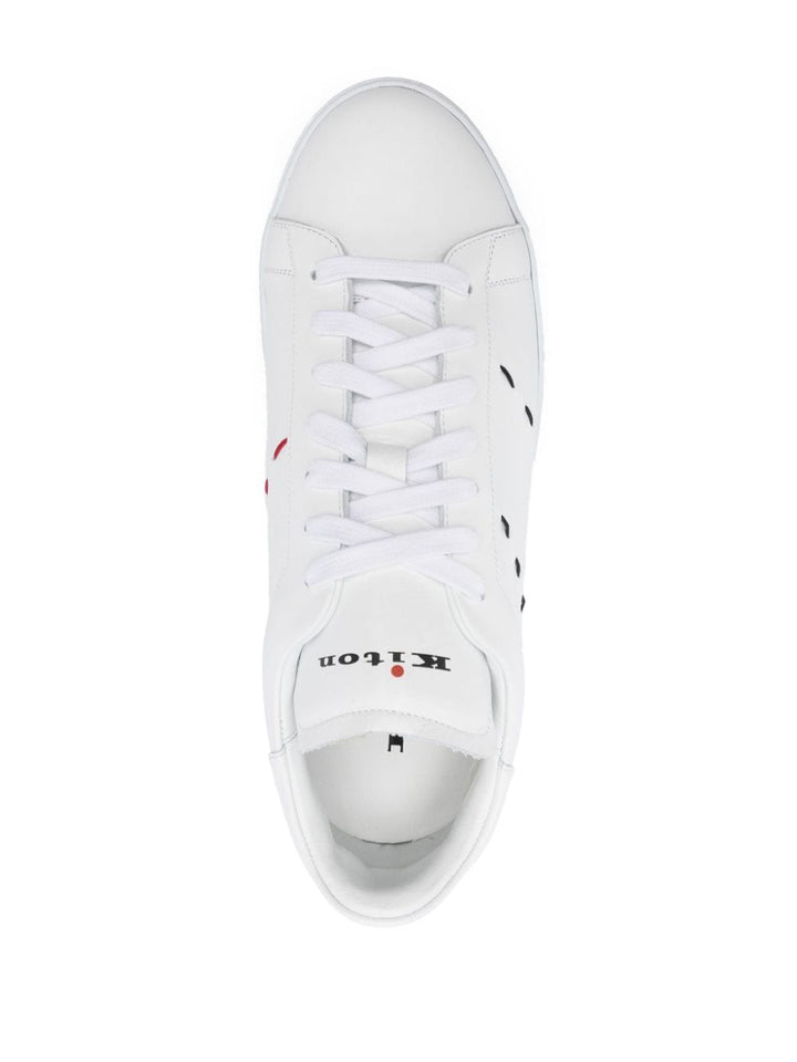 Kiton USSA068N0107901003BIANCO