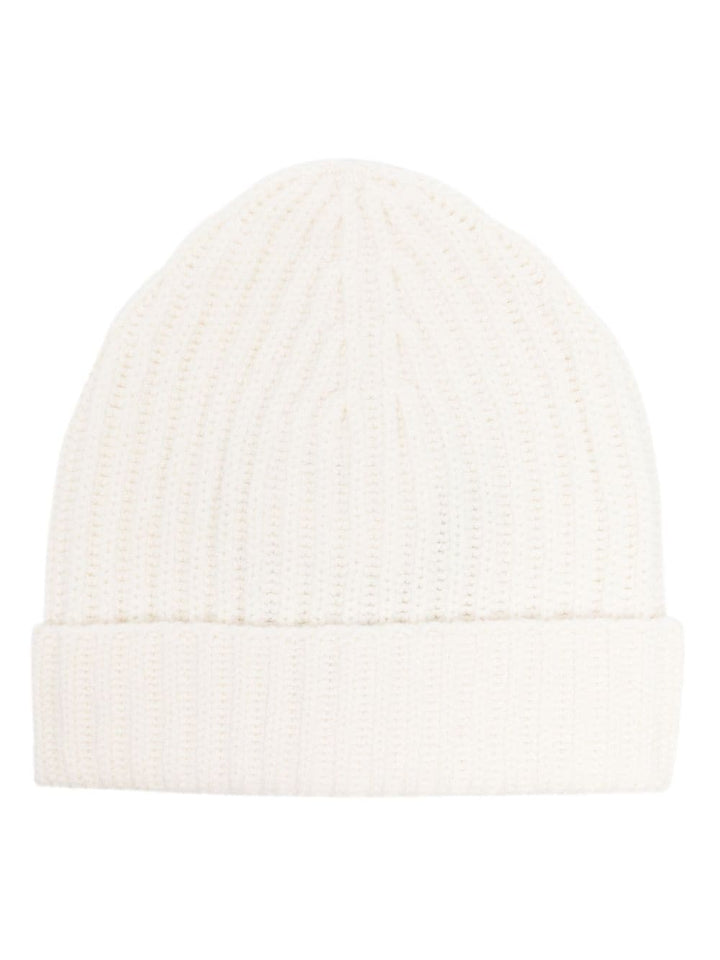 Cappello beanie panna