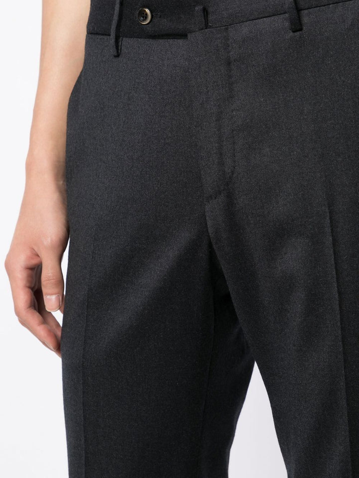 Pantalone slim fit grigio piombo