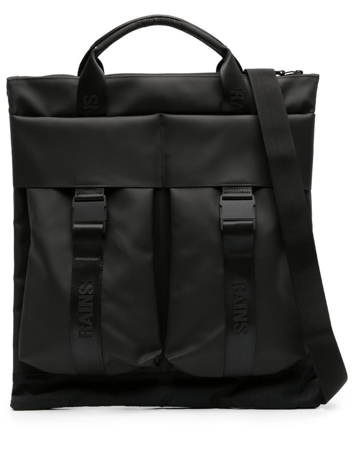 Trail tote bag nera