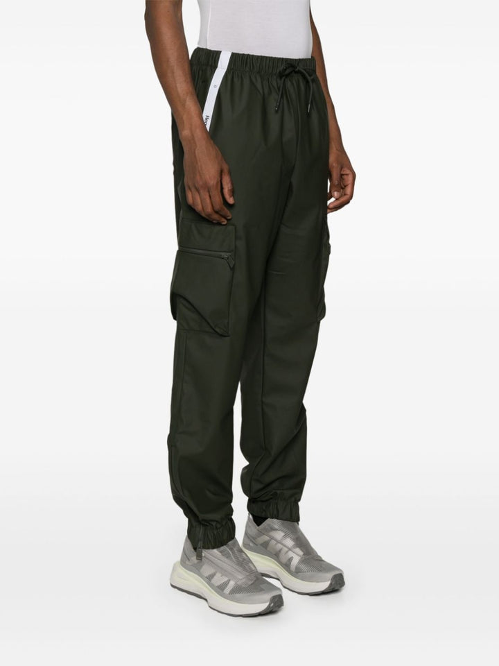 Pantalone cargo verde in poliuretano