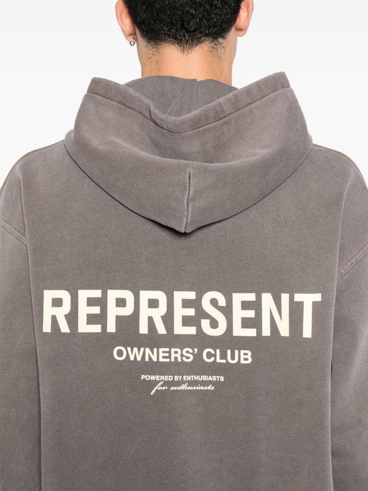 Hoodie Owners Club grigia