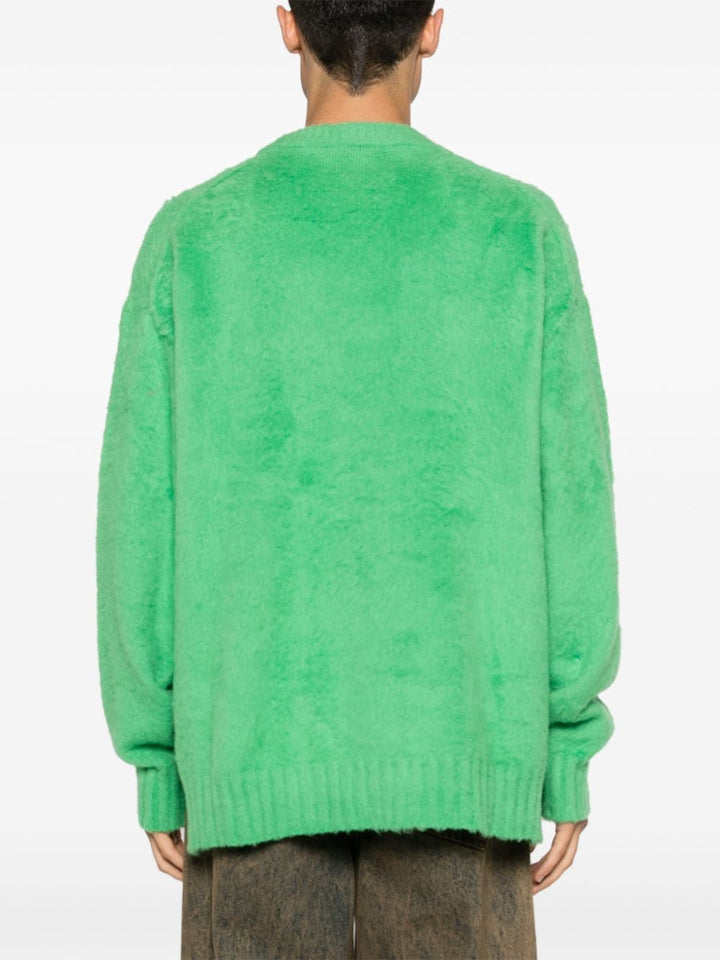 Maglione over verde