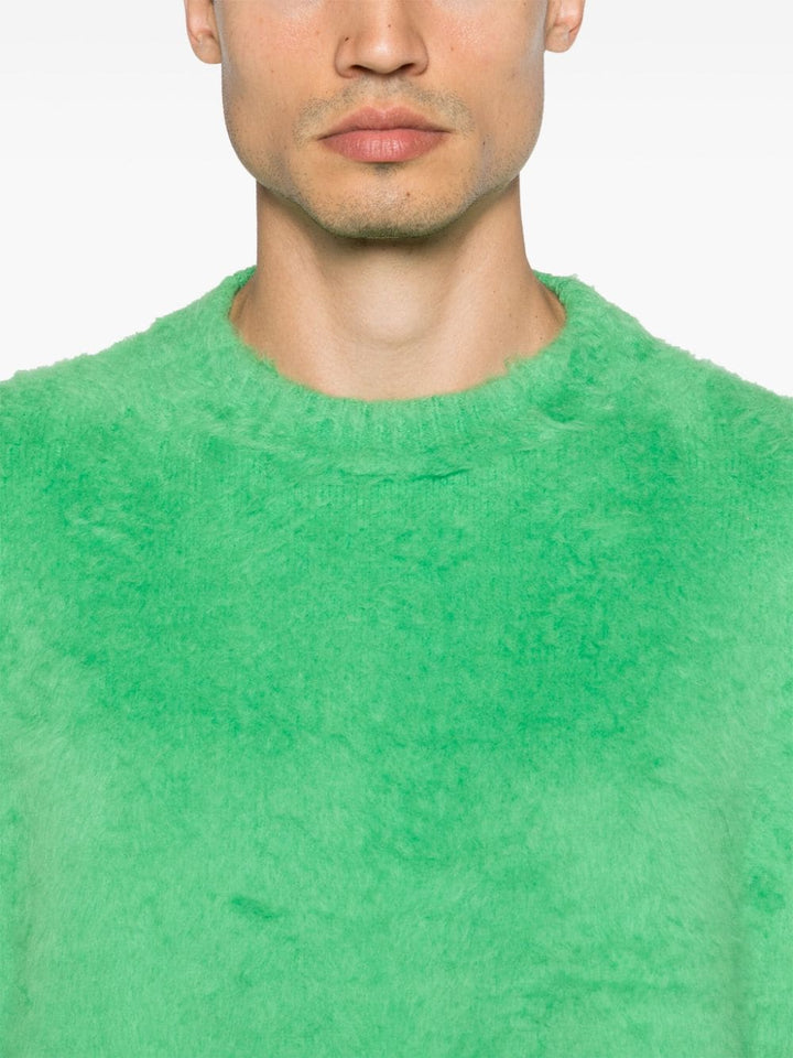 Maglione over verde