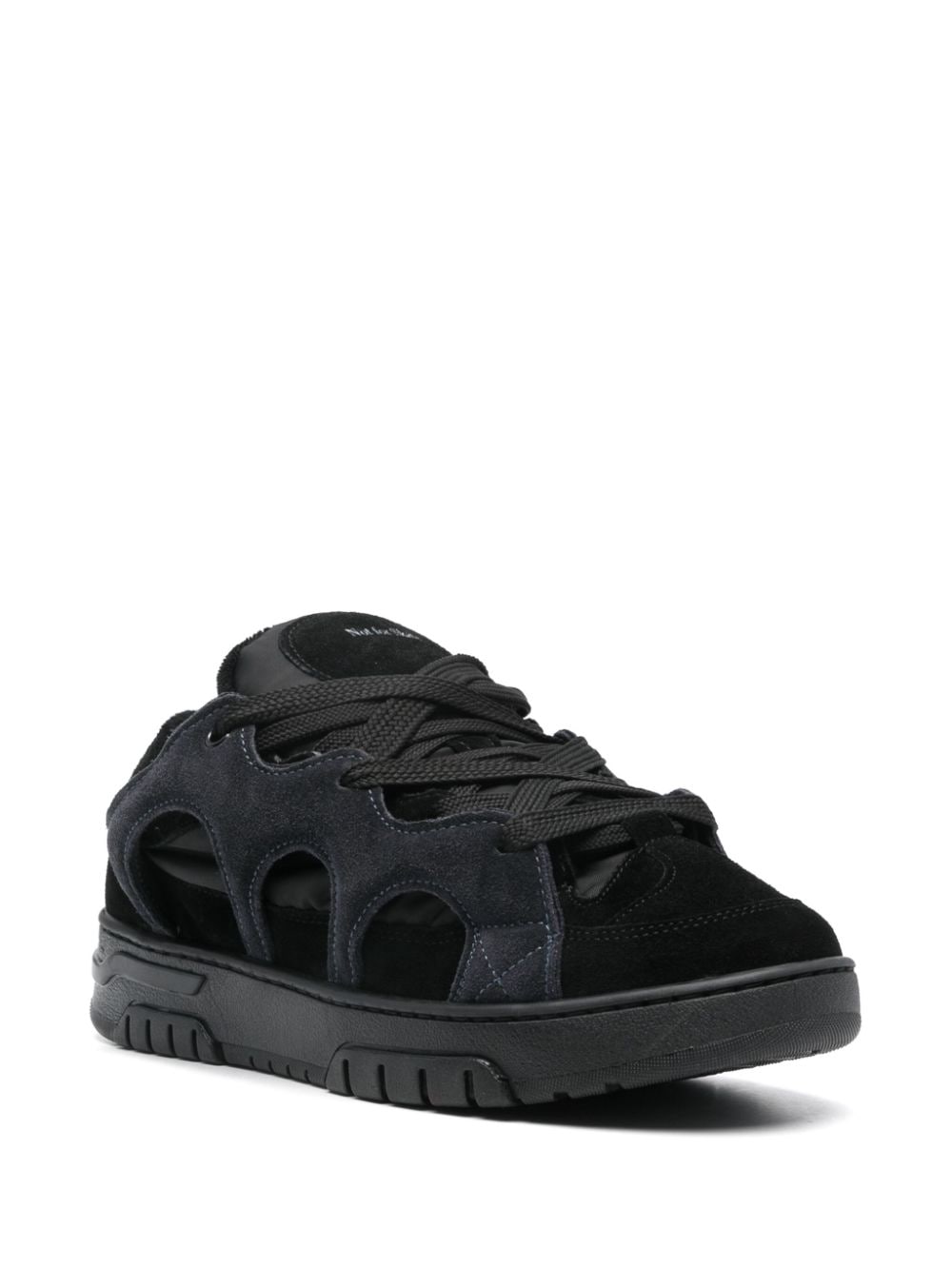 Sneaker in suede nera original