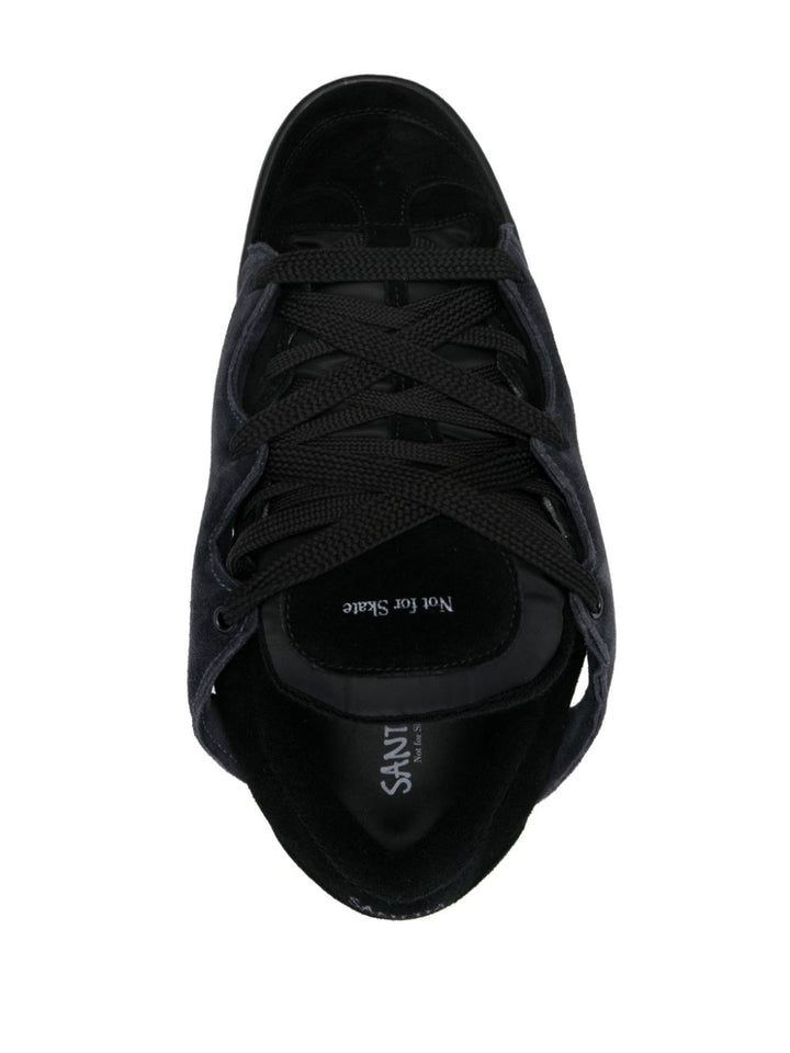 Sneaker in suede nera original