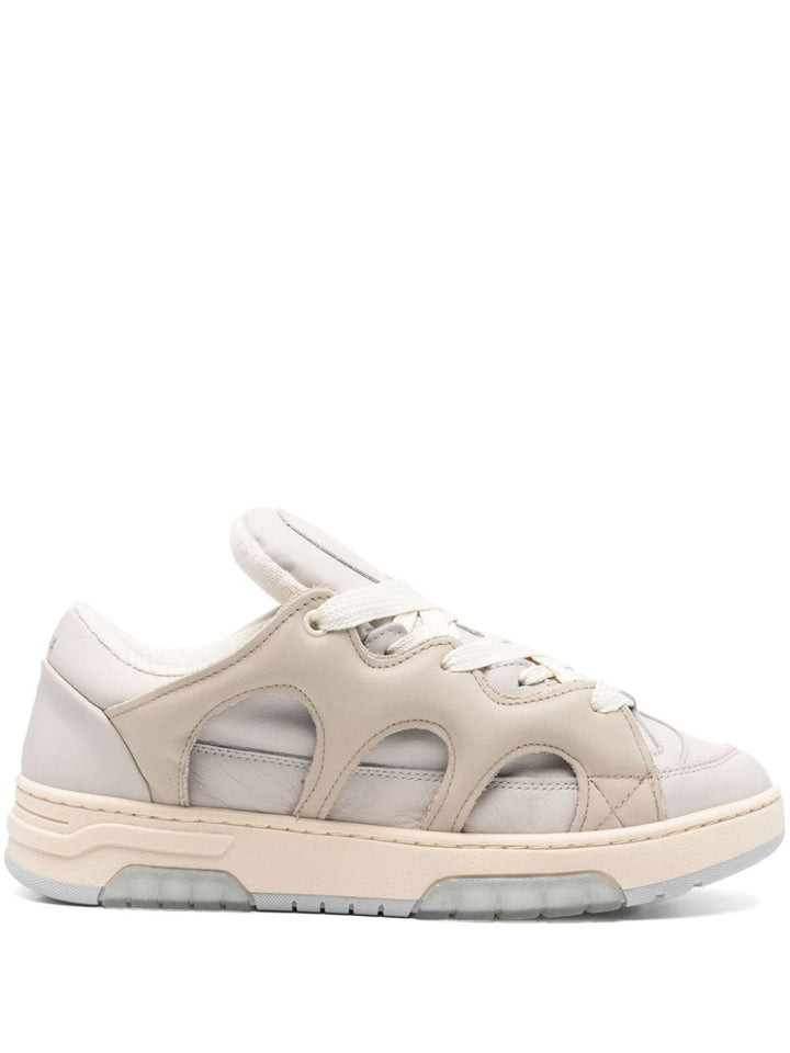 Sneaker calf light beige