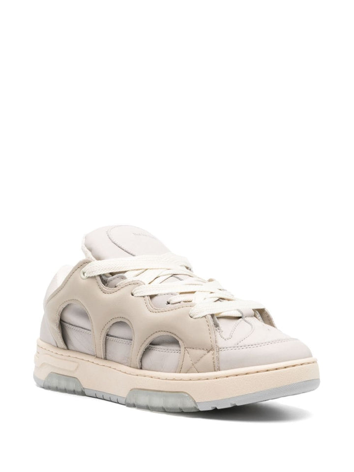 Sneaker calf light beige