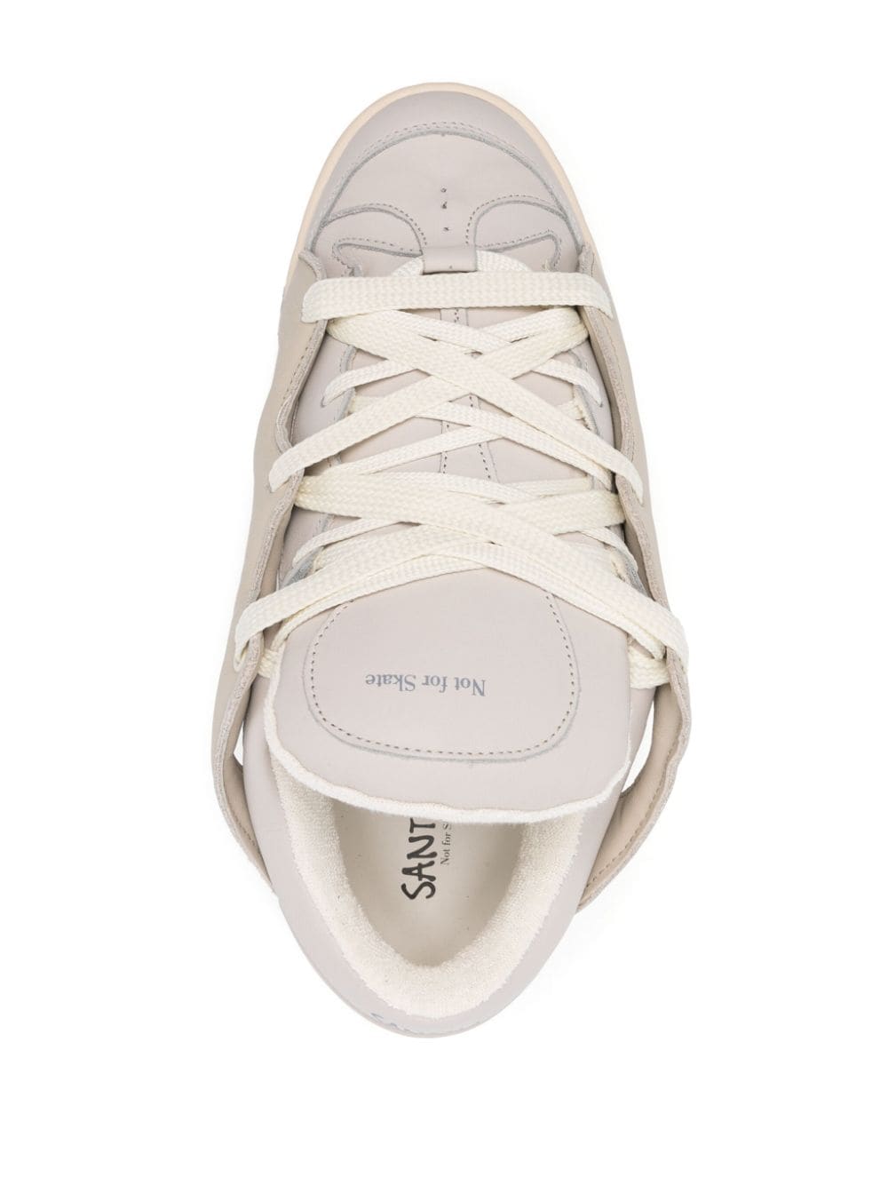 Sneaker calf light beige