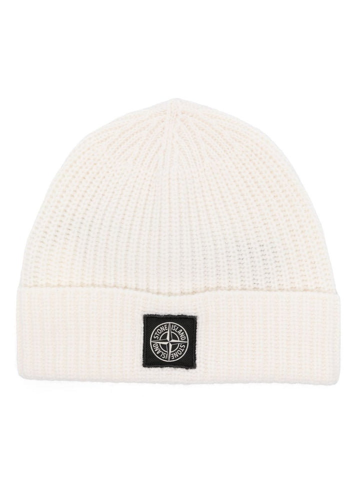 Beanie bianco