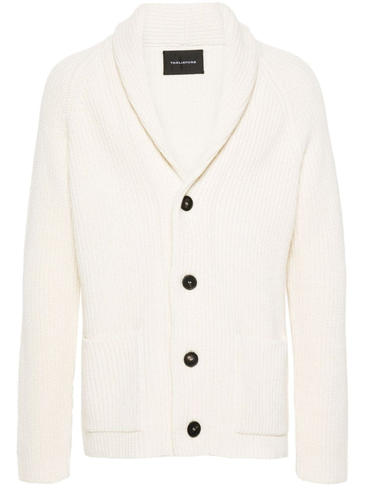 Cardigan Jackson bianco