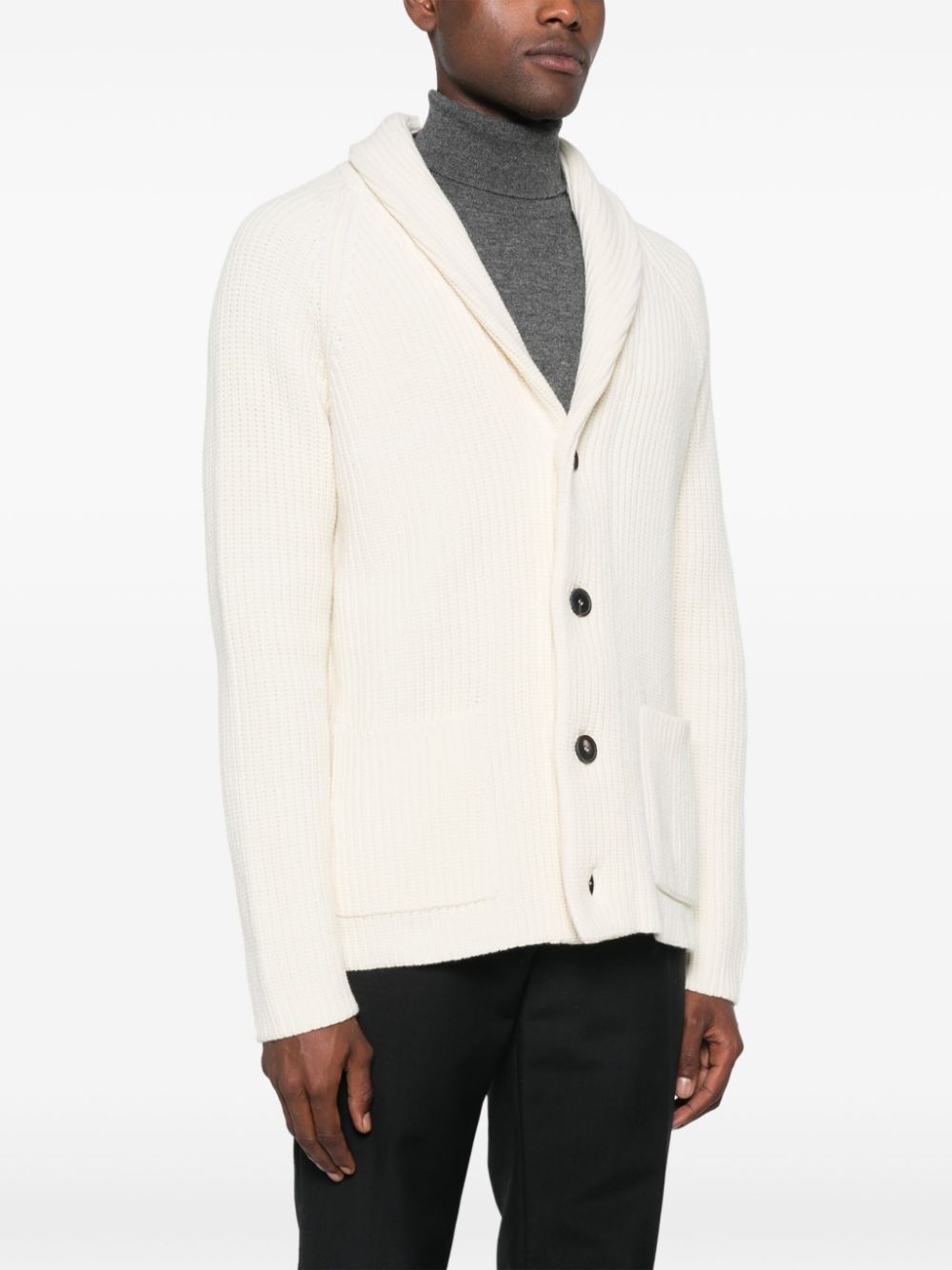 Cardigan Jackson bianco