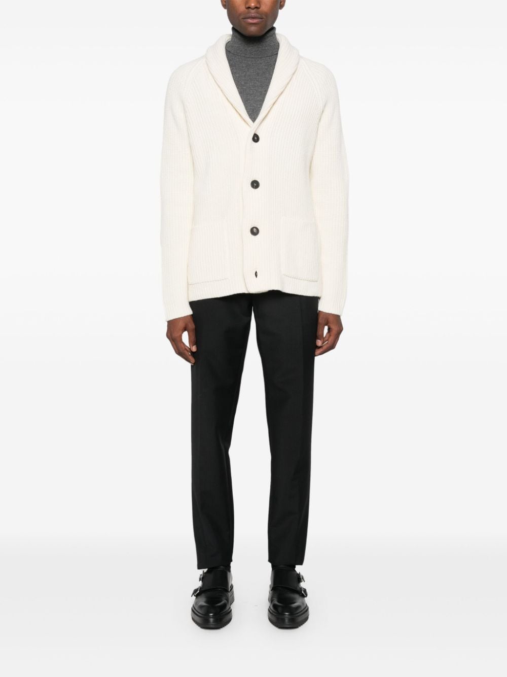 Cardigan Jackson bianco