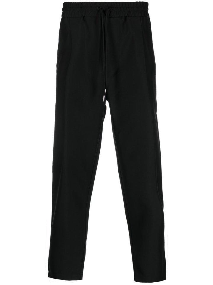 Pantalone nero con coulisse